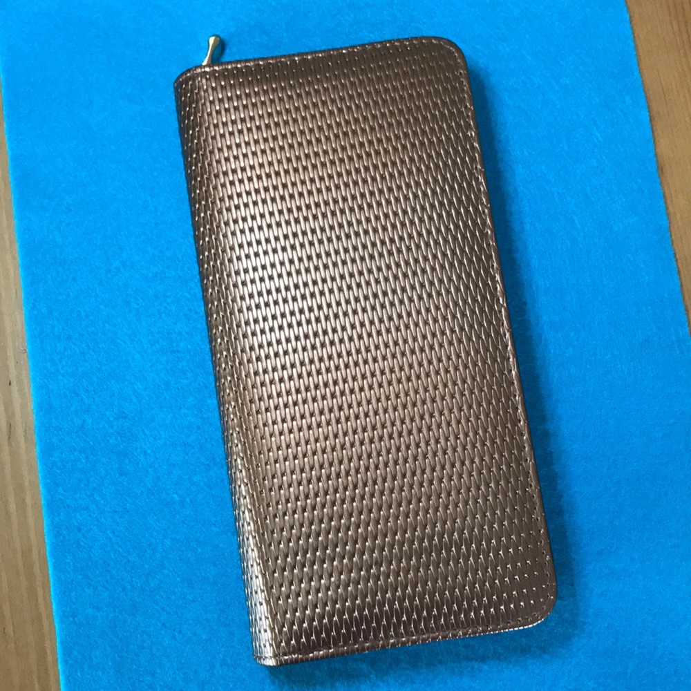 Bronze color wallet